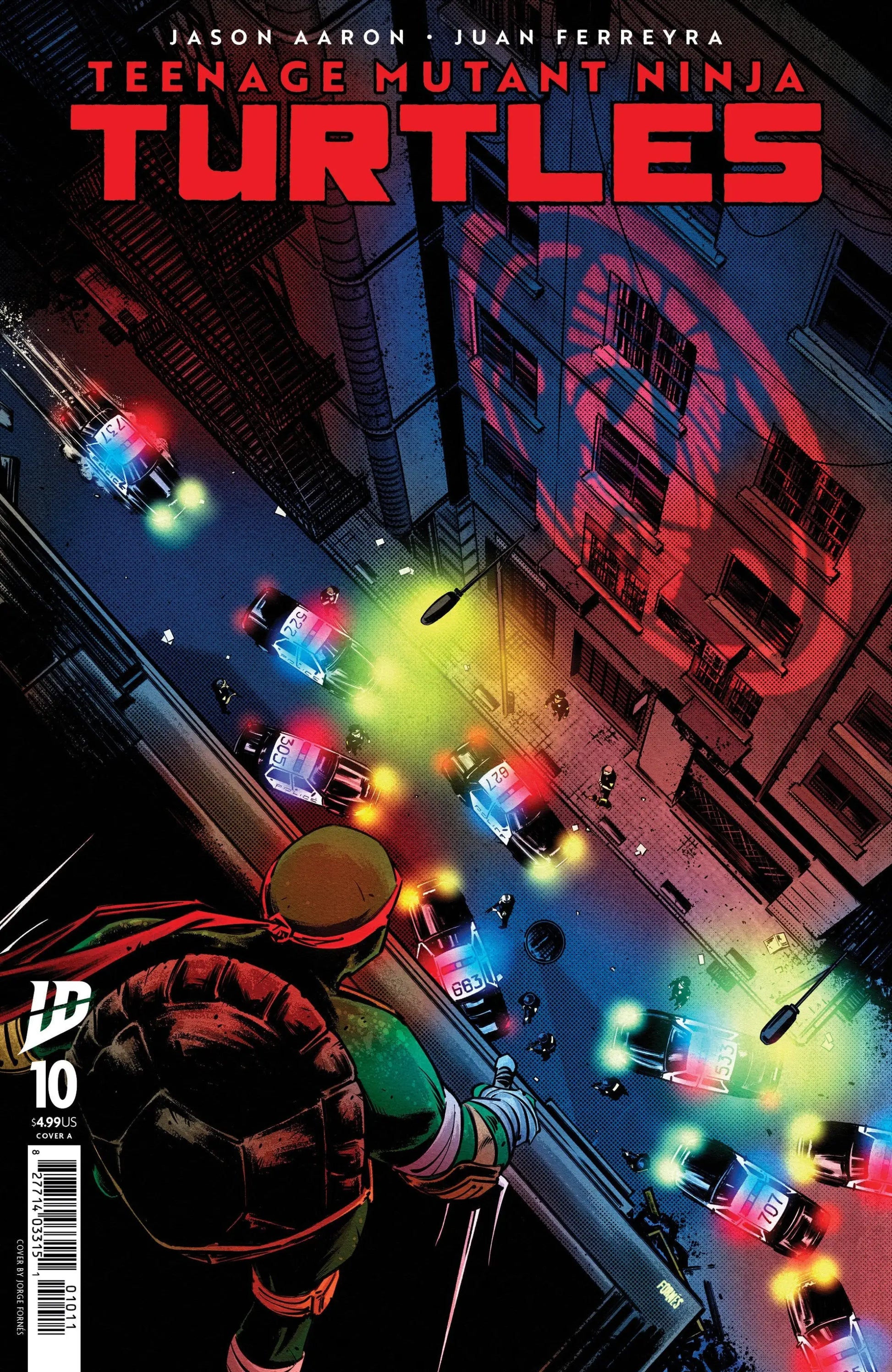 Teenage Mutant Ninja Turtles #10 Cover A (FornéS) - Back Issues