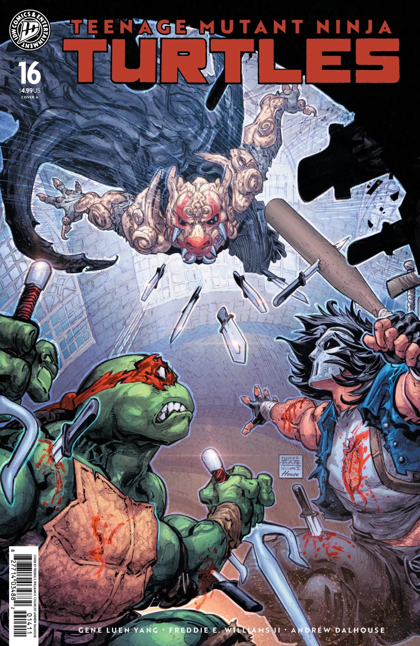 Teenage Mutant Ninja Turtles #16 Cover A (Williams II) - Comic Book
