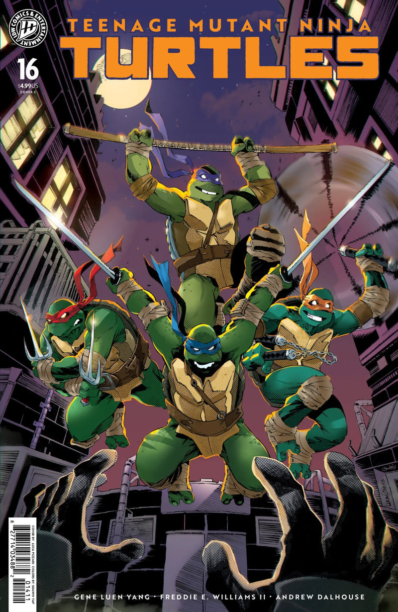 Teenage Mutant Ninja Turtles #16 Variant C (Pizzari) - Comic Book