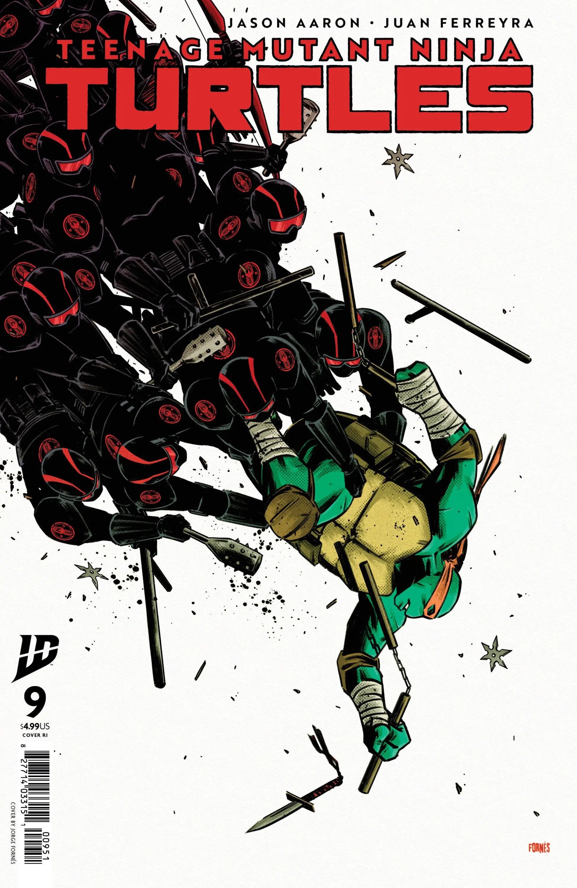 Teenage Mutant Ninja Turtles #9 Cover A (FornéS) - Comic Book