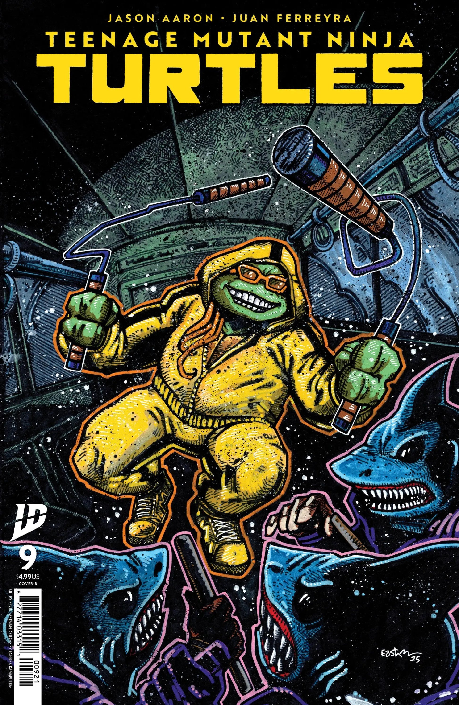 Teenage Mutant Ninja Turtles comic book Teenage Mutant Ninja Turtles #9 Variant B Eastman