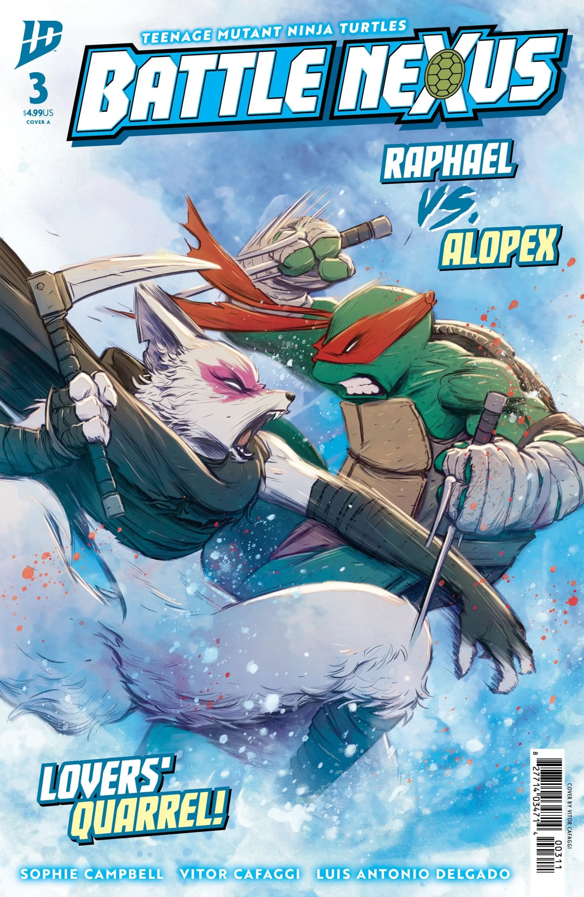 Teenage Mutant Ninja Turtles: Battle Nexus #3 Cover A (Cafaggi) - Back Issues