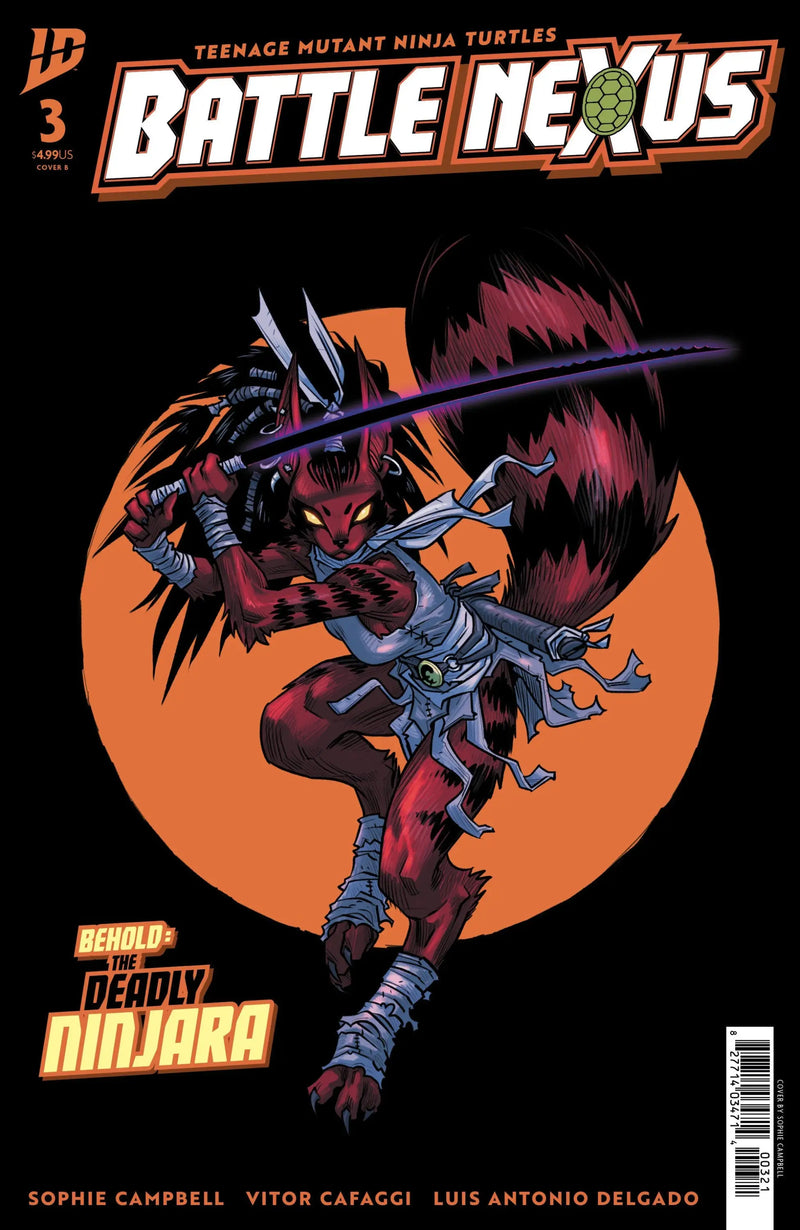Teenage Mutant Ninja Turtles: Battle Nexus #3 Variant B (Campbell) - Back Issues