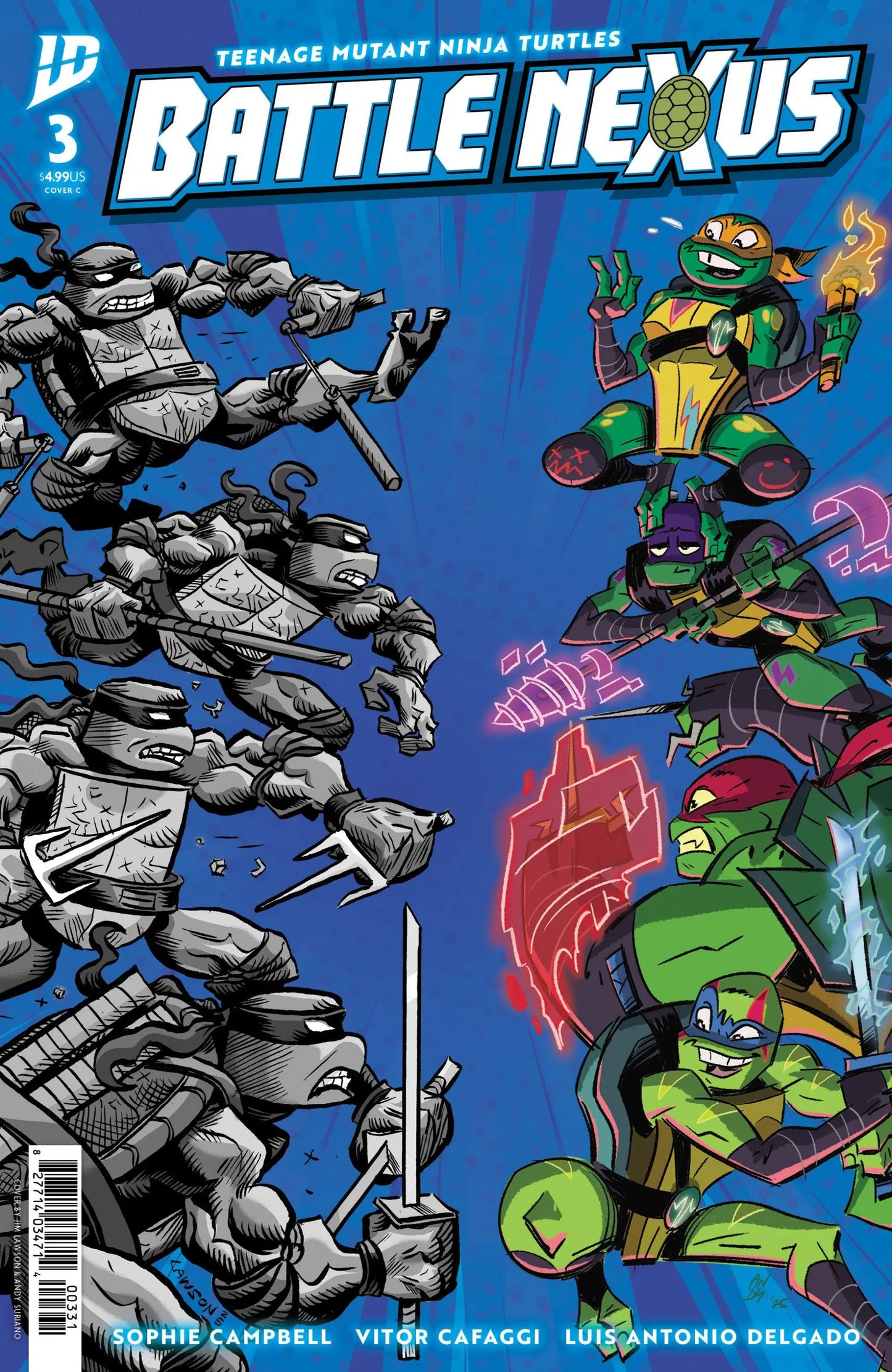 Teenage Mutant Ninja Turtles: Battle Nexus #3 Variant C (Lawson & Suriano) - Back Issues