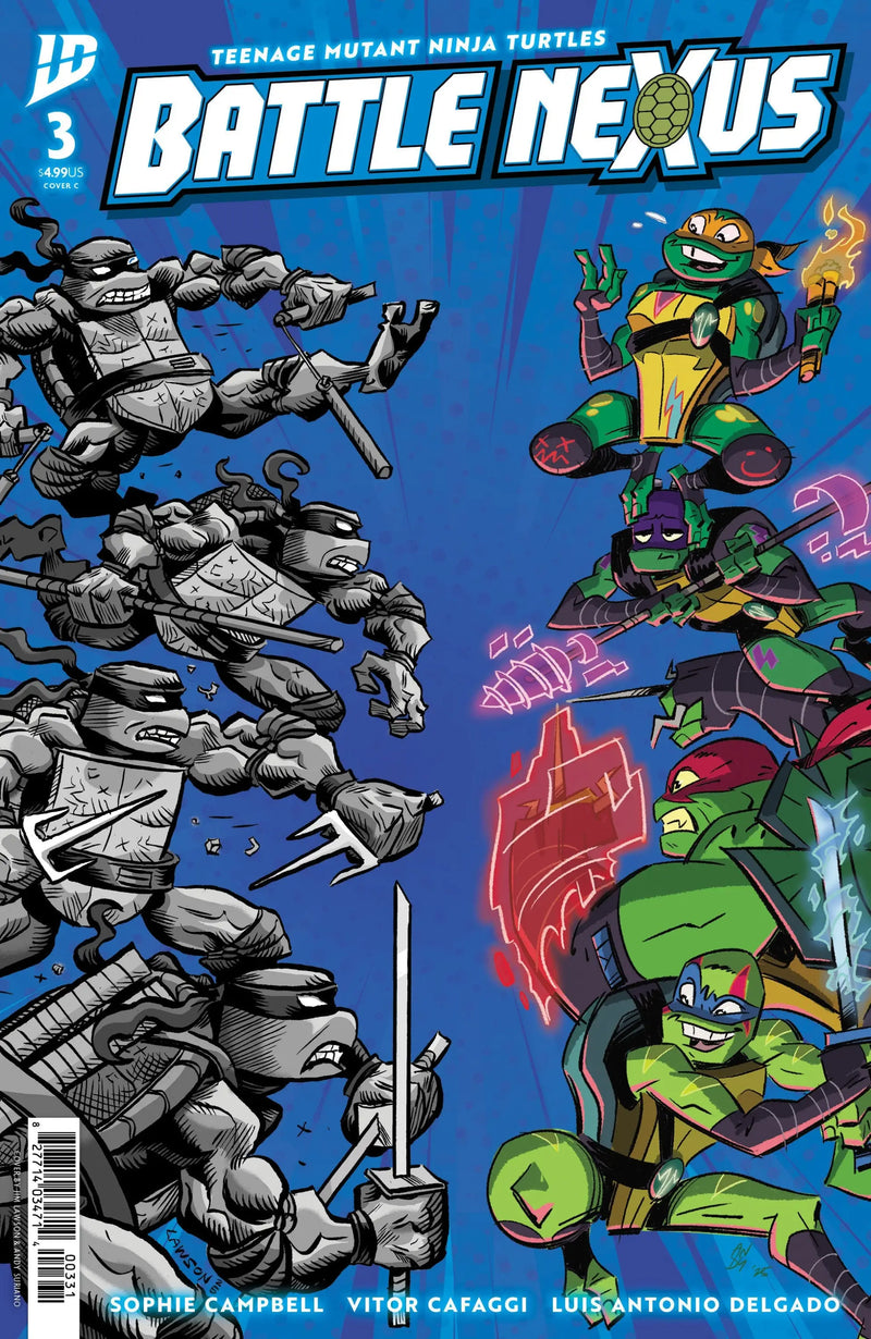 Teenage Mutant Ninja Turtles: Battle Nexus #3 Variant C (Lawson & Suriano) - Back Issues