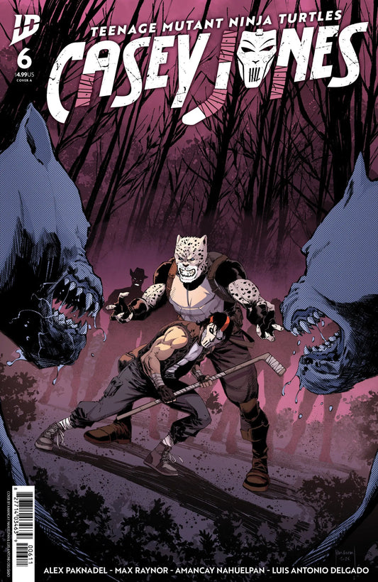 Teenage Mutant Ninja Turtles: Casey Jones #6 Cover A (Nahuelpan) - Back Issues