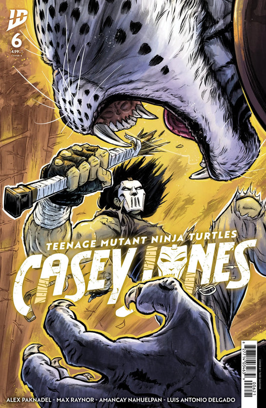 Teenage Mutant Ninja Turtles: Casey Jones #6 Variant B (Galusha) - Back Issues