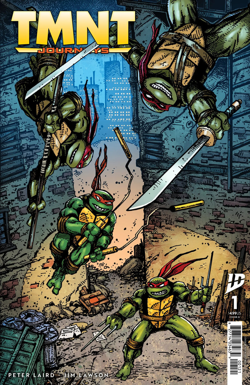 Teenage Mutant Ninja Turtles: Journeys #1 Variant B (Eastman) - Back Issues
