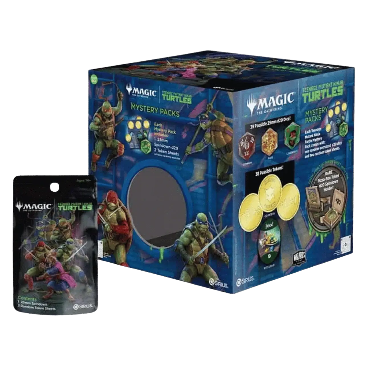 Teenage Mutant Ninja Turtles Mystery Pack [Sirius Dice] - Gaming Supplies - Dice
