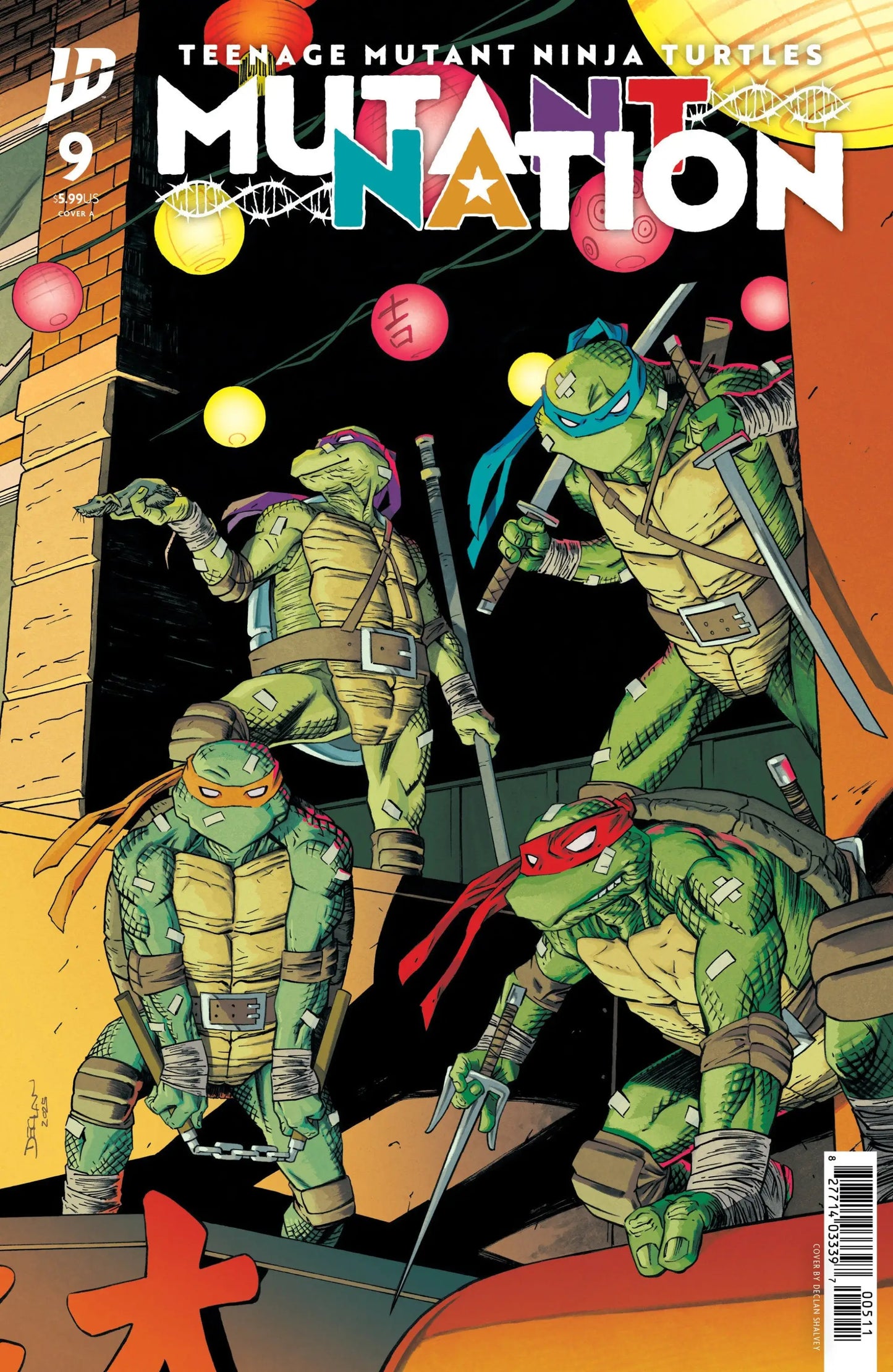Teenage Mutant Ninja Turtles: Mutant Nation #9 Cover A (Shalvey) - Back Issues
