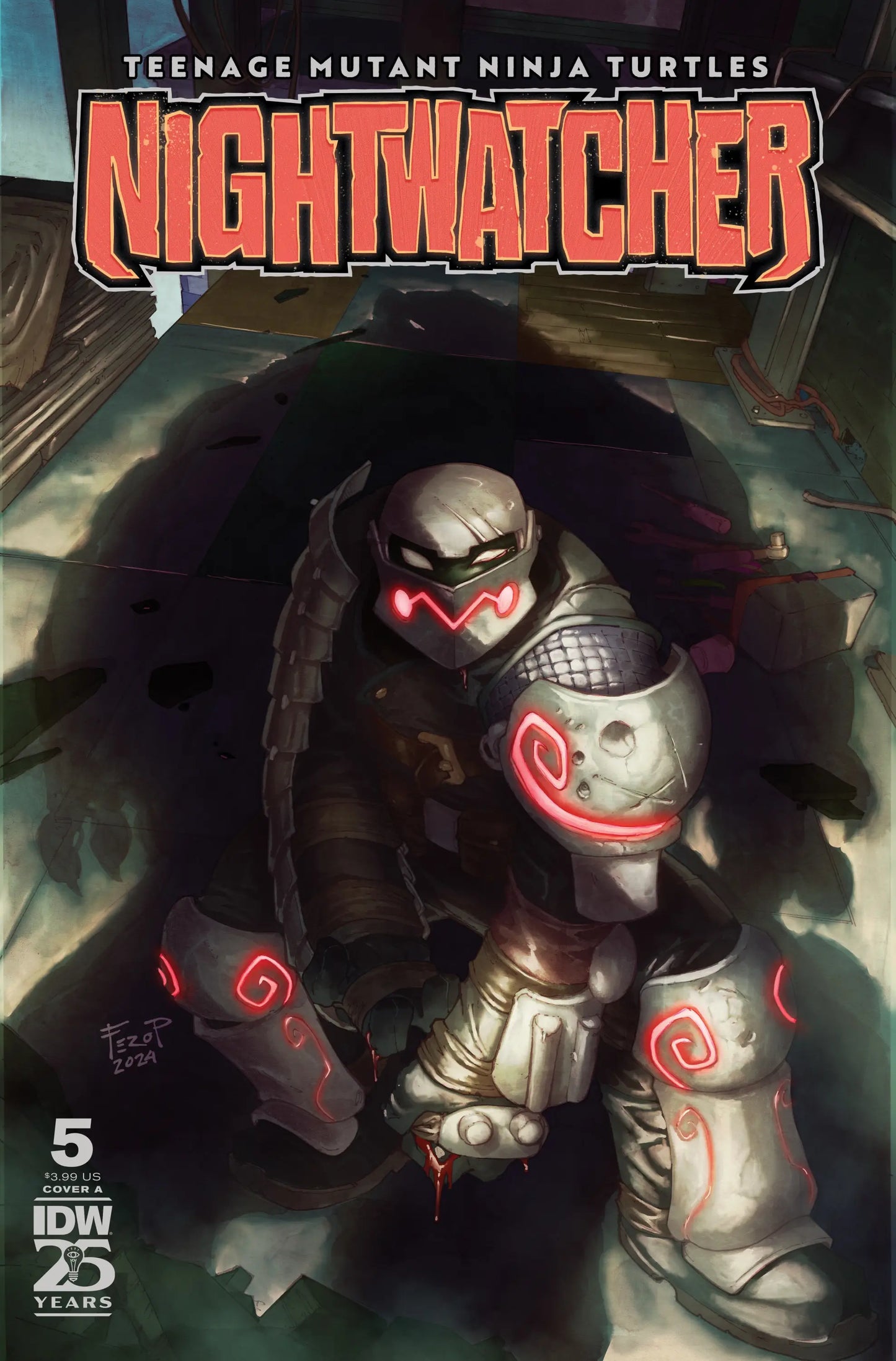 Teenage Mutant Ninja Turtles Nightwatcher #5 Cover A Pe - Comic Book