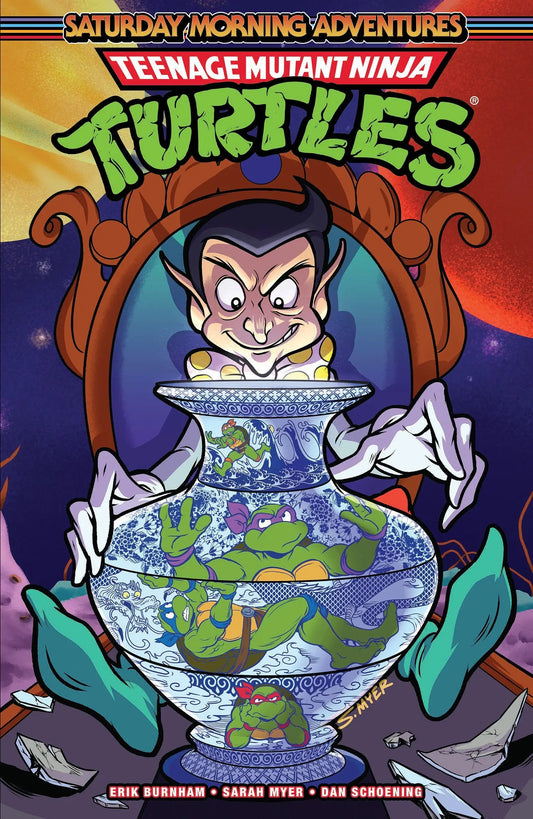 Teenage Mutant Ninja Turtles comic book cover from Saturday Morning Adventures Volume 5