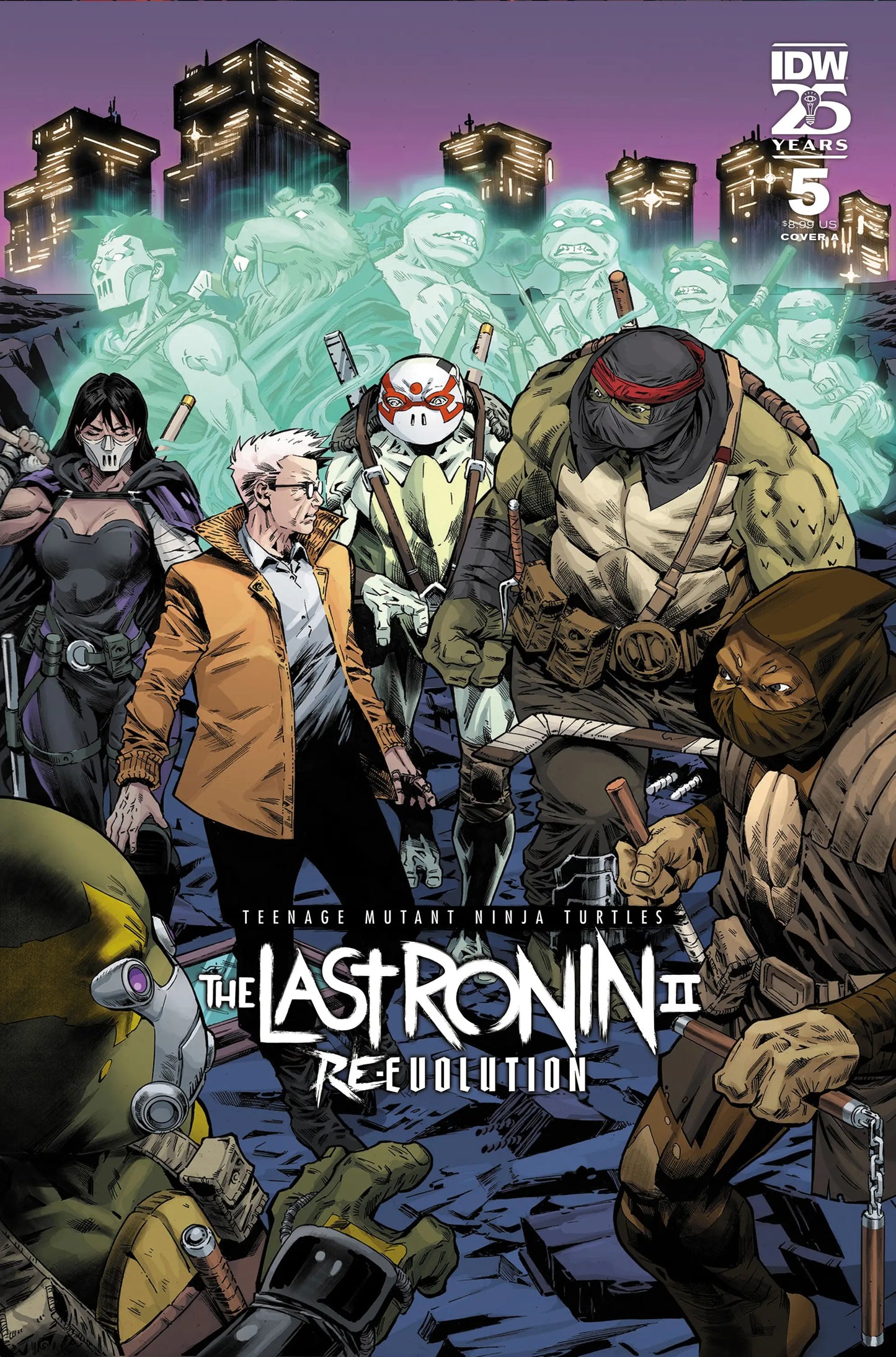 Teenage Mutant Ninja Turtles: The Last Ronin II-Re-Evolution #5 Cover A (Escorzas) - Comic Book