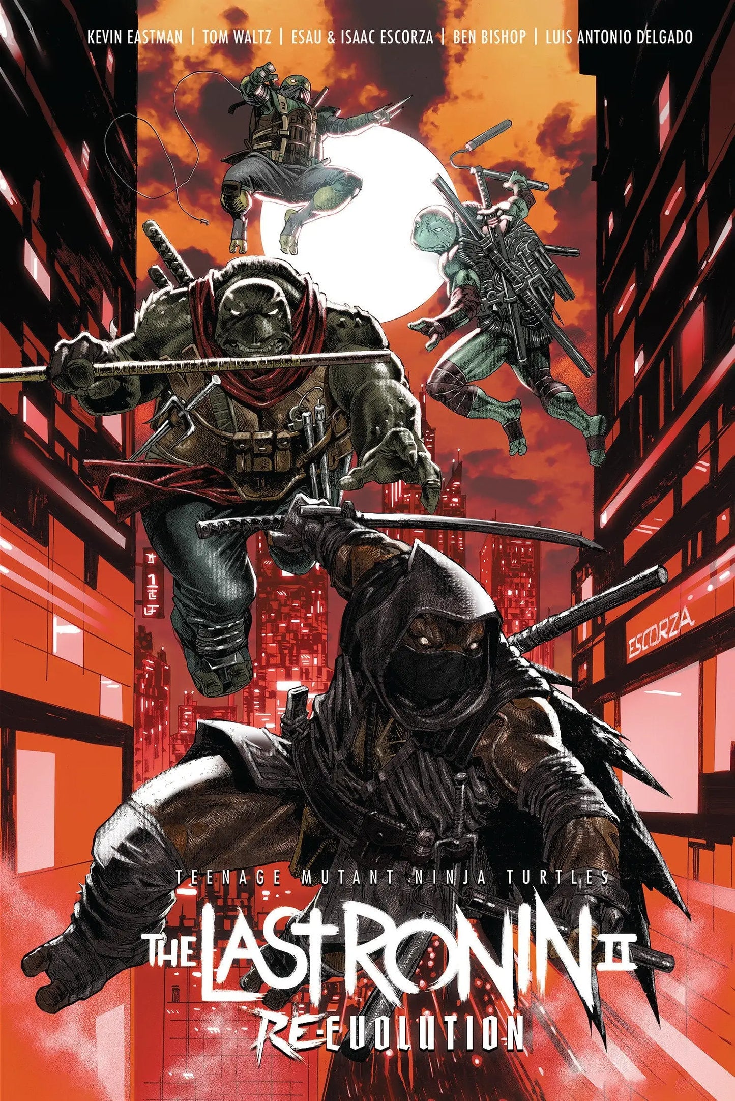 Teenage Mutant Ninja Turtles comic book cover from the Teenage Mutant Ninja series