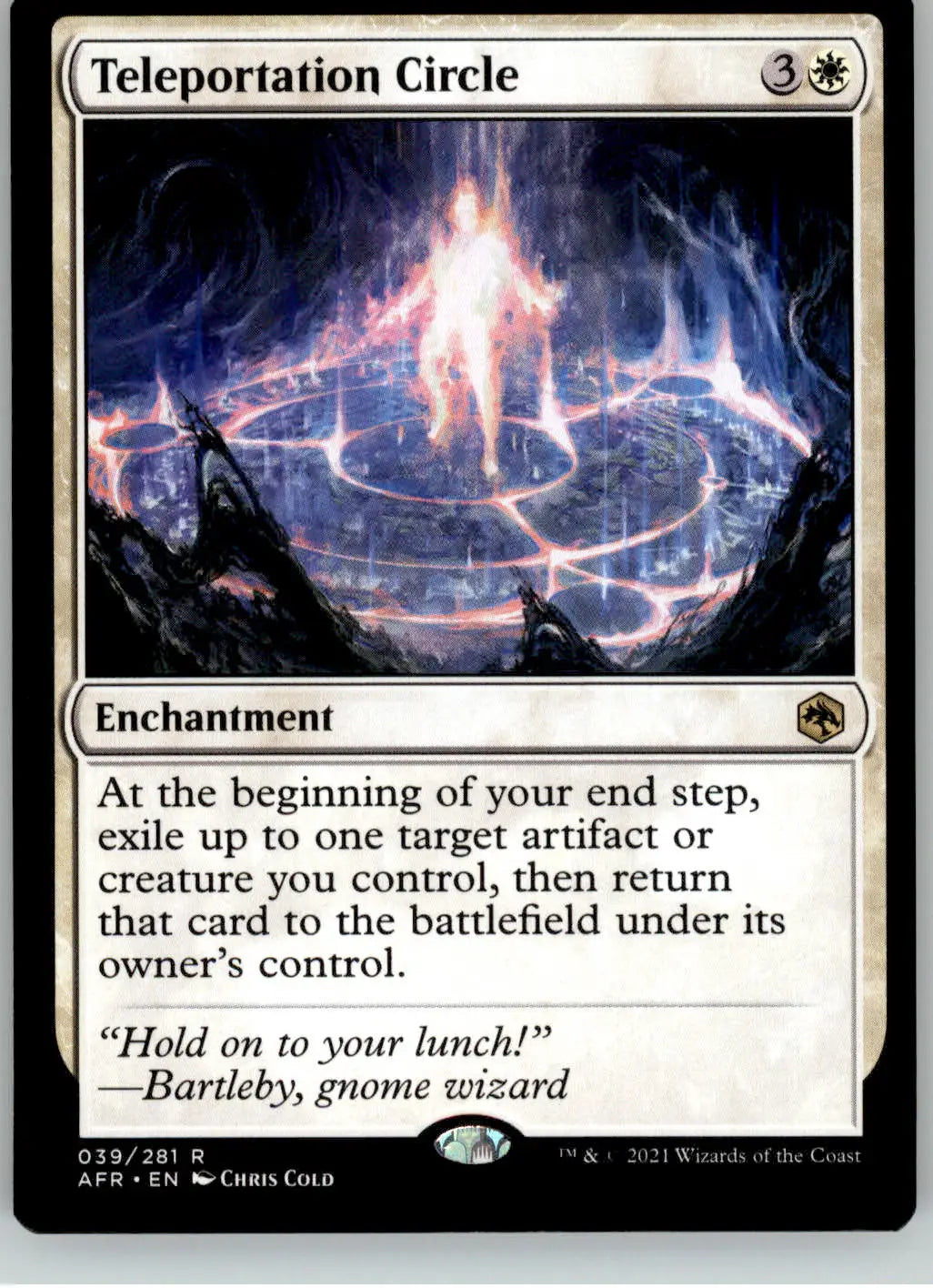 Teleportation Circle - Adventures in the Forgotten Realms - 39 - NM Magic - Magic Card Single