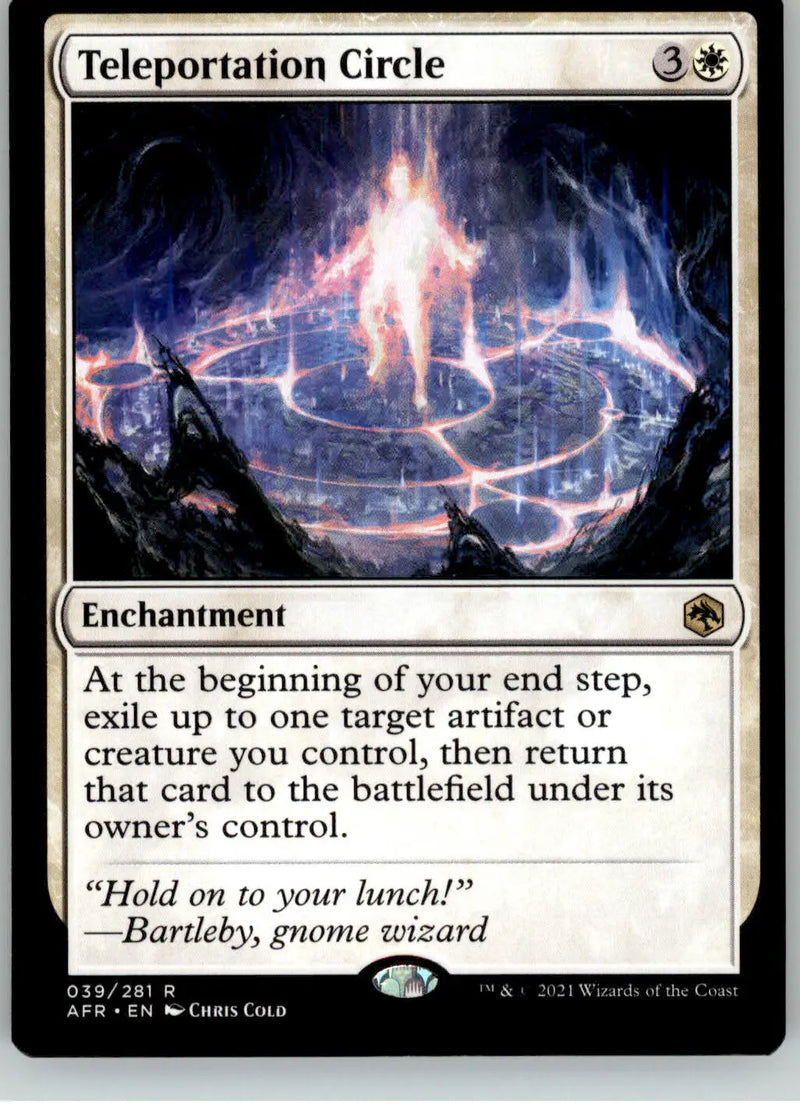 Teleportation Circle - Adventures in the Forgotten Realms - 39 - NM Magic - Magic Card Single