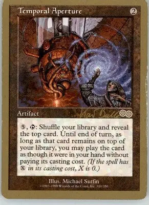 Temporal Aperture - 1999 Kai Budde World Championship Decks - HP Magic - Magic Card Single