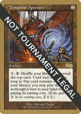 Temporal Aperture - 1999 Kai Budde World Championship Decks - MP Magic - Magic Card Single