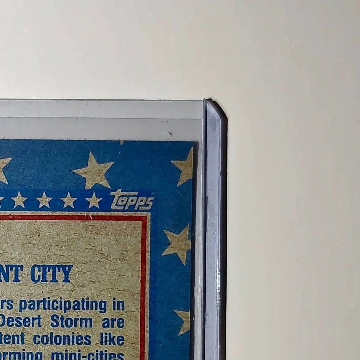 Tent City 1991 Topps Desert Storm #175 Card - Non-Sports Card Single