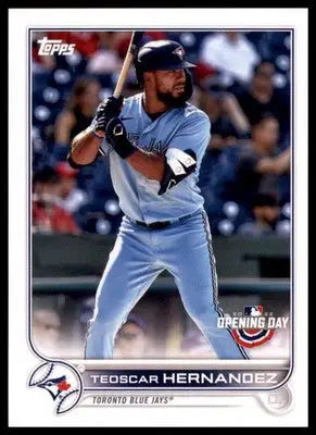 Teoscar Hernandez 2022 Topps Opening Day #109 Toronto Blue Jays - Baseball Card Single