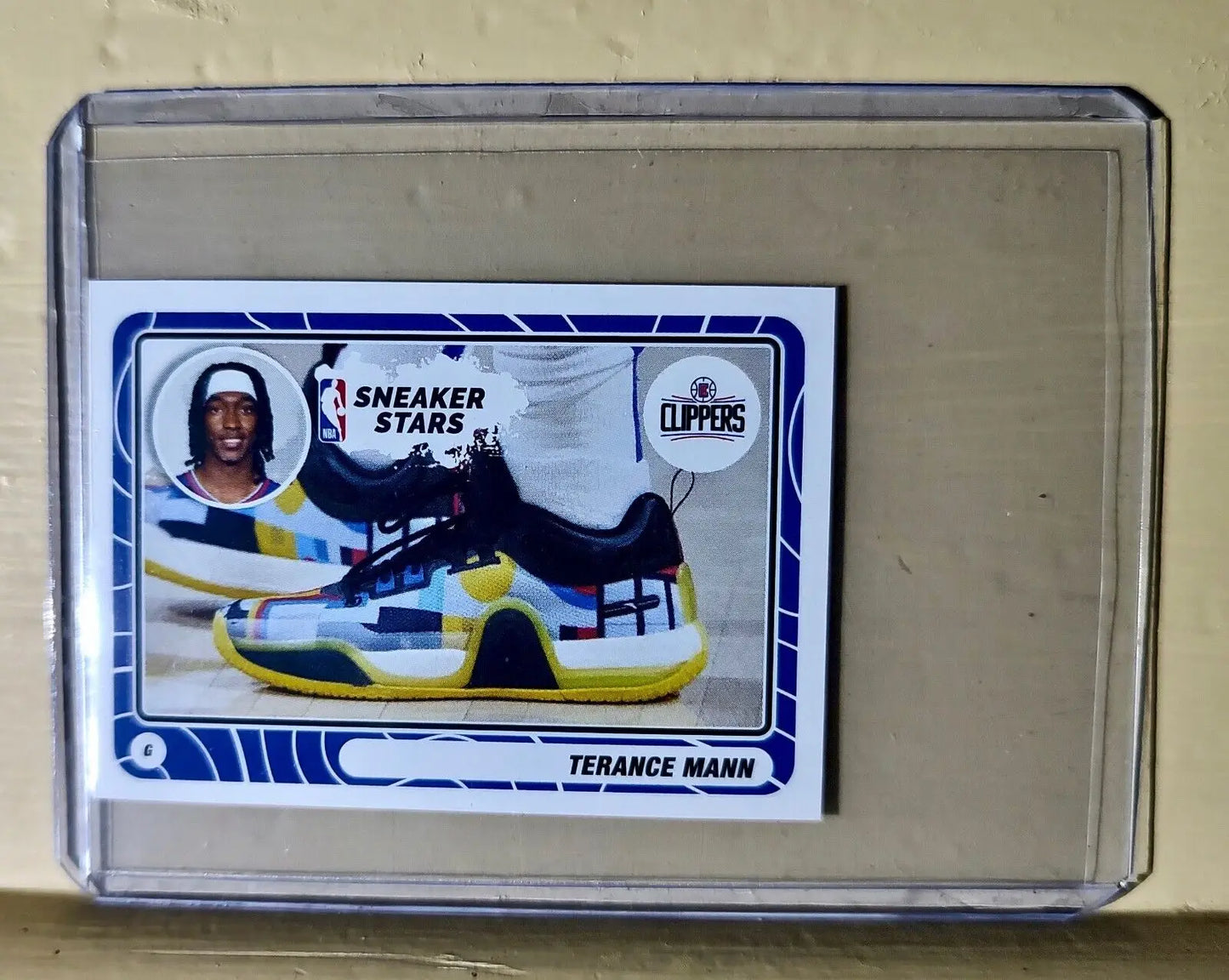 Terance Mann 2023-24 Panini NBA Basketball #45 Sneaker Stars Sticker