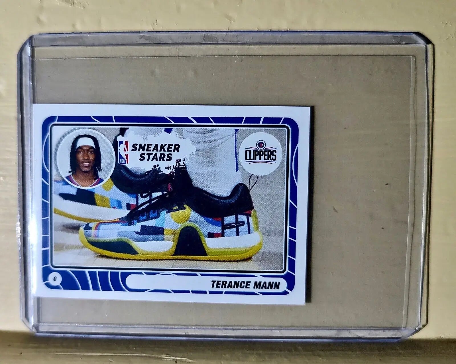 Terance Mann 2023-24 Panini NBA Basketball #45 Sneaker Stars Sticker