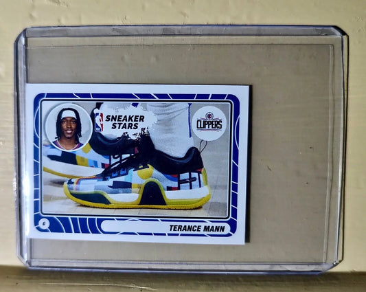 Terance Mann 2023-24 Panini NBA Basketball #45 Sneaker Stars Sticker