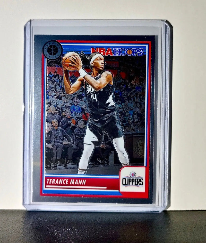 Terance Mann 2023-24 Panini Premium Stock NBA Hoops #84 Card LA Clippers