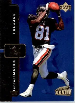 Terance Mathis - 1999 Upper Deck Super Bowl XXXIII - #3 - Football - Football Card Single