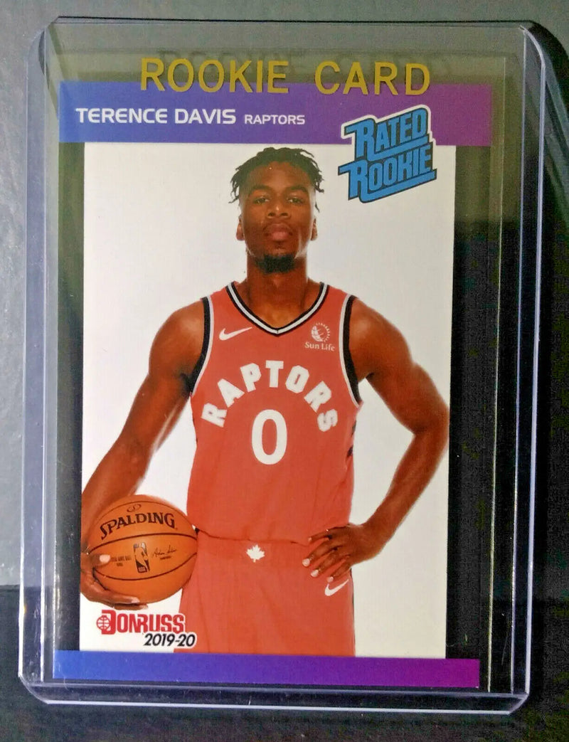 Terence Davis 2019-2020 Panini NBA #37 Rated Rookie Retro Card 1/3431 - Basketball Card Single