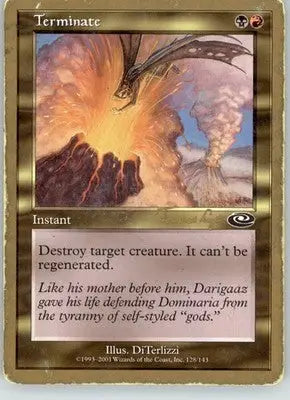 Terminate - 2001 Tom van de Logt - World Championship Decks - HP Magic - Magic Card Single
