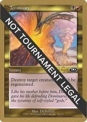 Terminate - 2001 Tom van de Logt World Championship Decks - MP Magic - Magic Card Single