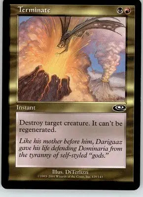 Terminate - Planeshift - 128 - MP Magic: The Gathering - Magic Card Single
