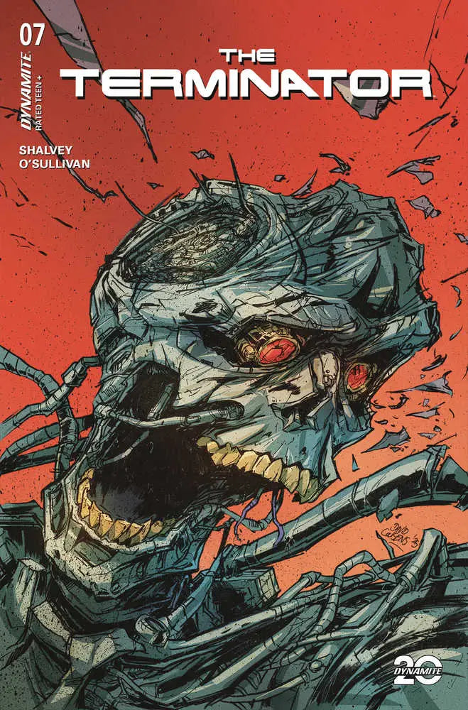 Terminator #7 Cover D Cousens comic book featuring John Conner into the darkest hour
