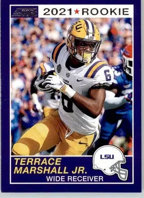Terrace Marshall Jr. - 2021 Panini Chronicles Draft Picks - #70 - Football - Football Card Single