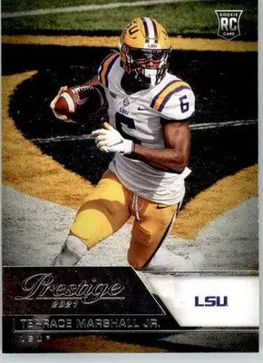 Terrace Marshall Jr. - 2021 Panini Chronicles Draft Picks - #91 - Football - Football Card Single