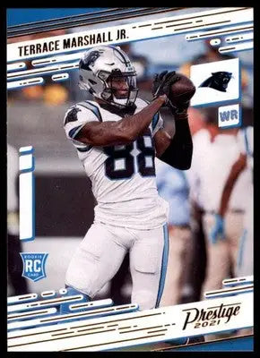 Terrace Marshall Jr. 2021 Panini Chronicles Prestige Rookies #216 Carolina
