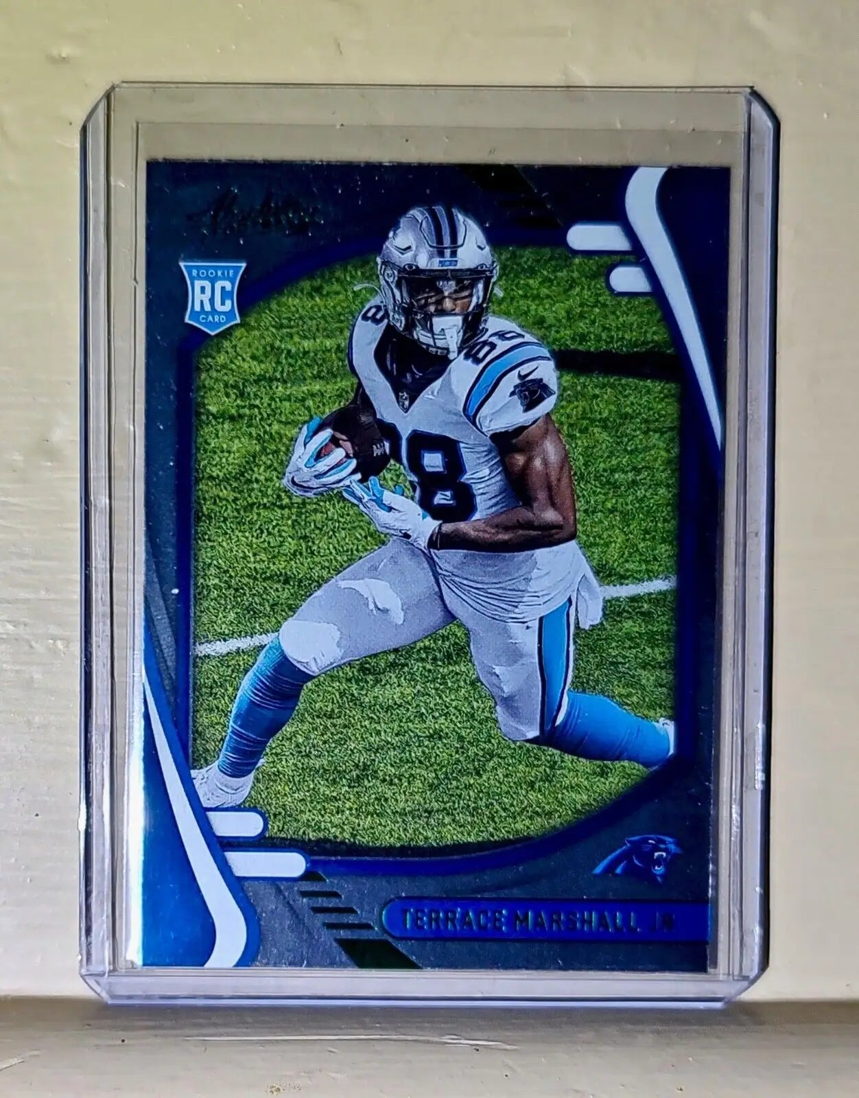 Terrace Marshall Jr. 2021 Panini NFL Absolute Green Parallel #120 Rookie Card - Football Card Single