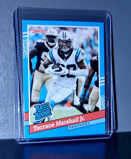 Terrace Marshall Jr. 2021 Panini NFL Rated Rookie Retro #19 Rookie Card 1/2231 - Football Card Single