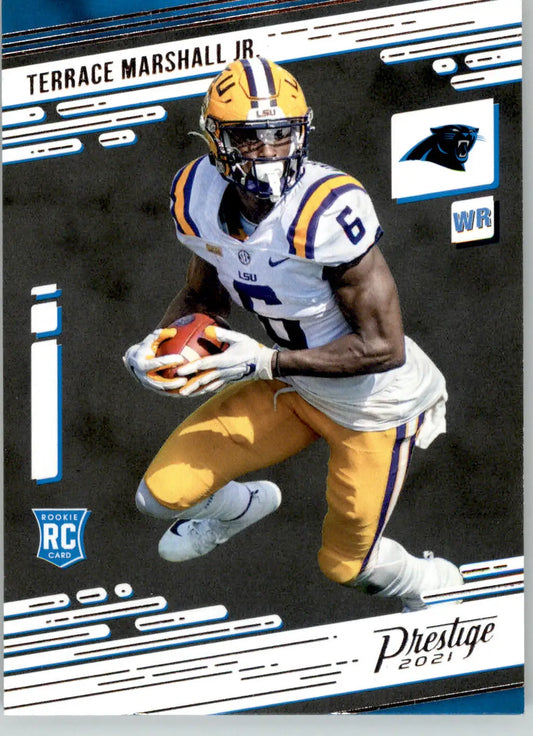 Terrace Marshall Jr. - 2021 Panini Prestige - #216 - RC Football - Football Card Single