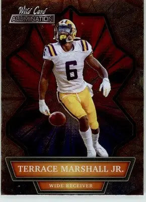 Terrace Marshall Jr. - 2021 Wild Card Alumination - #ABC-13 - Football - Football Card Single