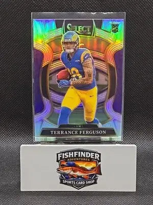 Terrance Ferguson - 2025 Panini Select Silver Prizm #20 (RC) Los Angeles Rams - Football Card Single
