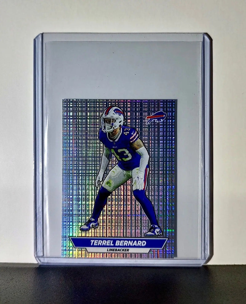 Terrel Bernard 2024 Panini NFL Sticker #56 Foil Buffalo Bills - Football Card Single