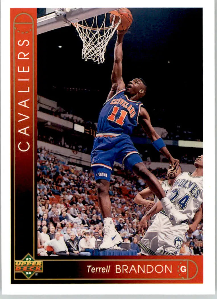 Terrell Brandon - 1993-94 Upper Deck - #22 - Basketball - Basketball Card Single