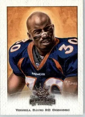 Terrell Davis - 2002 Donruss Gridiron Kings - #24 - Football - Football Card Single