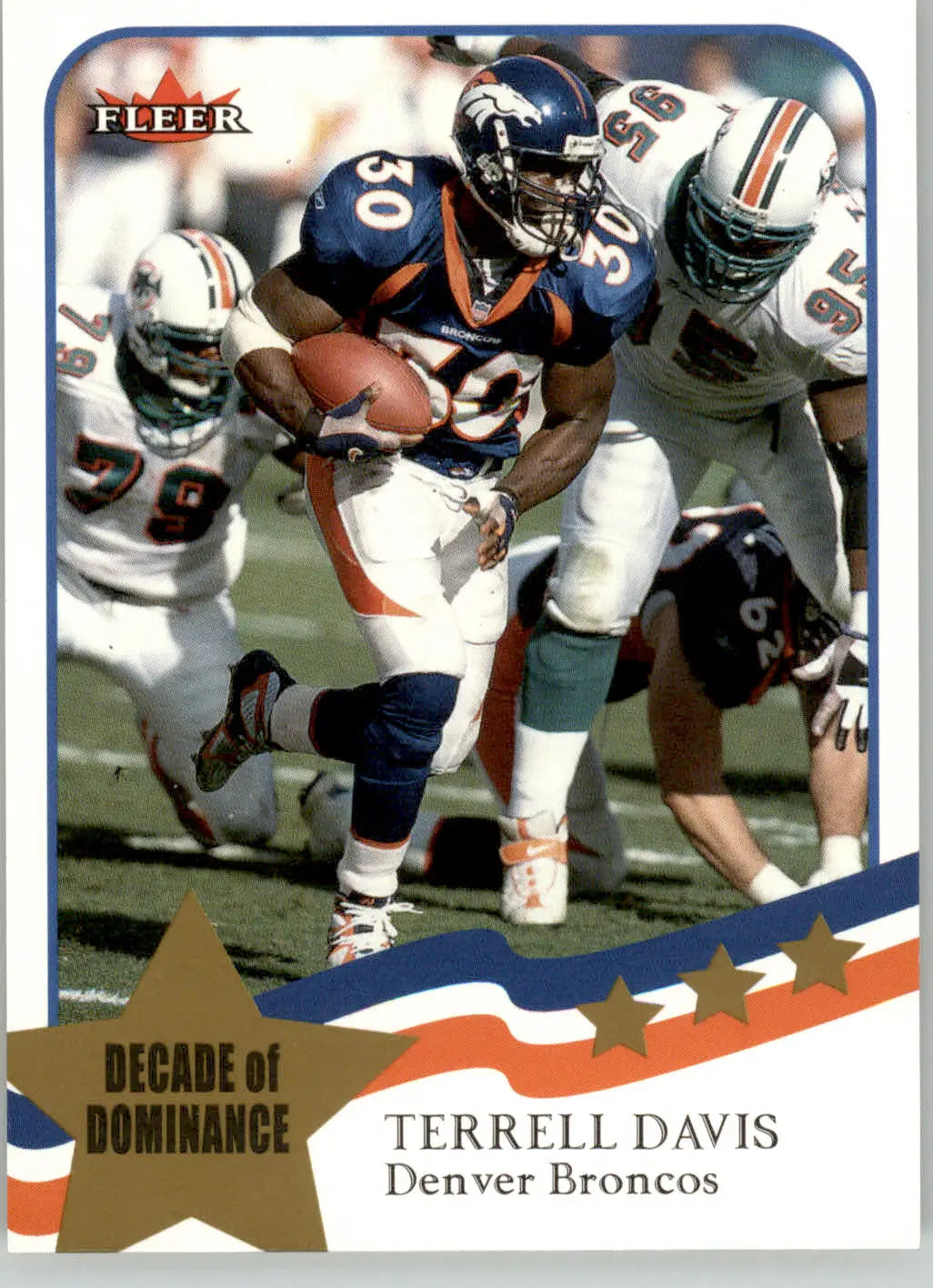 Terrell Davis - 2002 Fleer - #239 - Football - Football Card Single