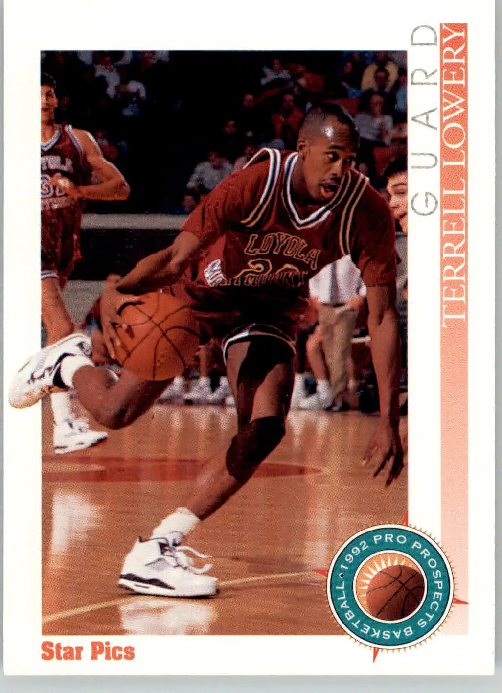 Terrell Lowery - 1992 Star Pics - #79 - Basketball - Basketball Card Single