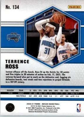 Terrence Ross - 2020-21 Panini Mosaic - #134 - Basketball - Basketball Card Single
