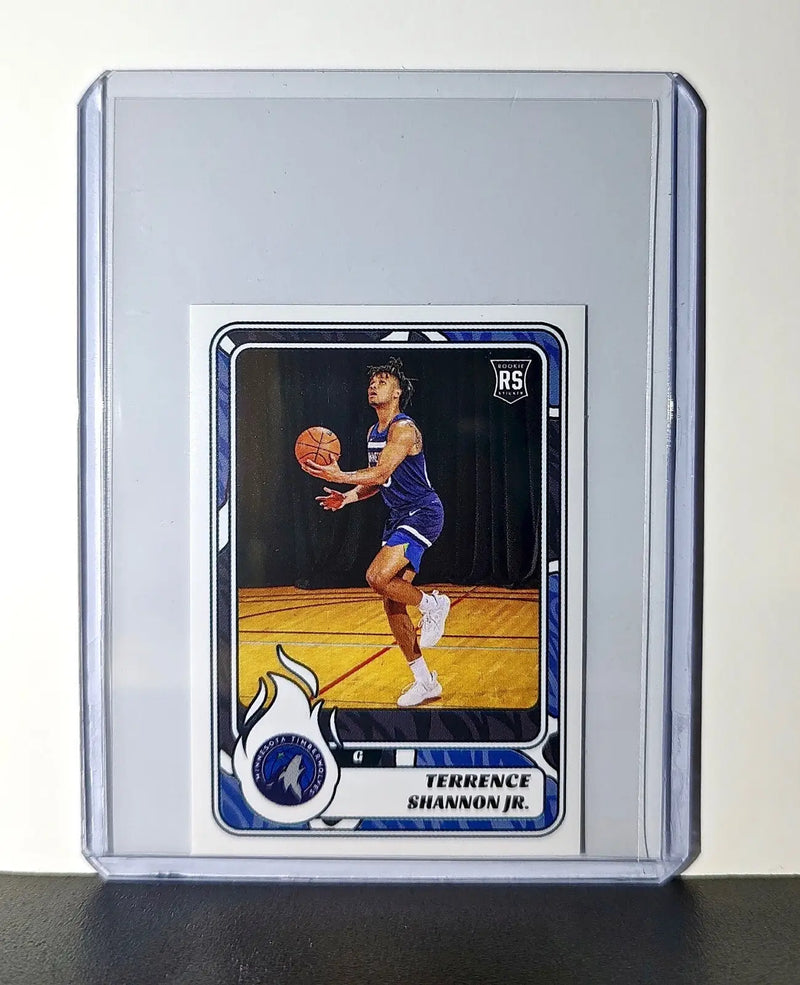 Terrence Shannon Jr. Rookie 2024-25 Panini NBA #395 Sticker Card Timberwolves