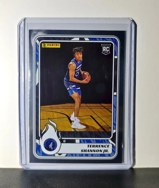 Terrence Shannon Jr Rookie 2024-25 Panini NBA #92 Foil Sticker Card Timberwolves - Basketball Card Single